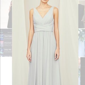 Justine am dale light blue dress